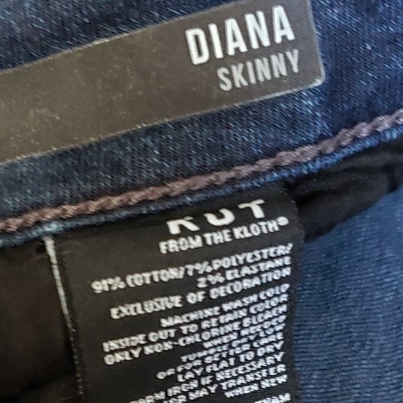 Kut From the Kloth Diana Mid Rise Skinny Jeans - Picture 12 of 15